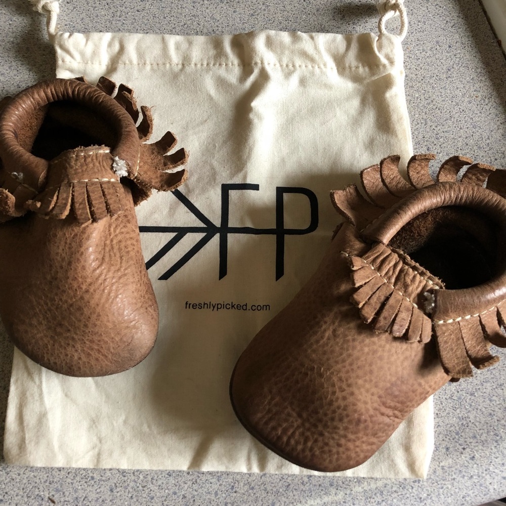 Freshly picked moccasins size 5
